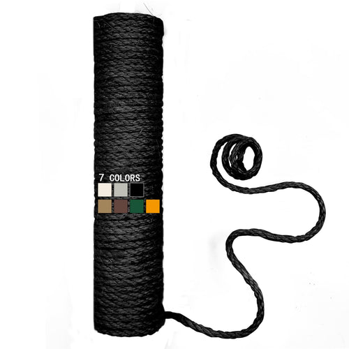 XRzitky Natural Sisal Rope for Cat Scratcher 1/4 Inch 32FT Rope for Cat Scratch Post Multi Color Cat Scratch Tree Rope Replacement Carrot Orange